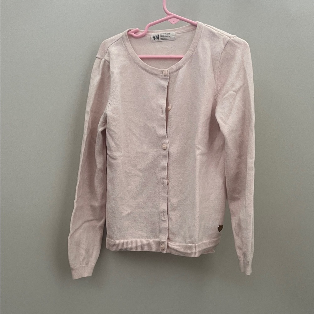 H&M Button-Up Cardigan 6-8Y